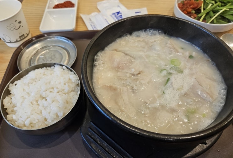  수육국밥 맛집 육수당 인하대역점 방문 후기