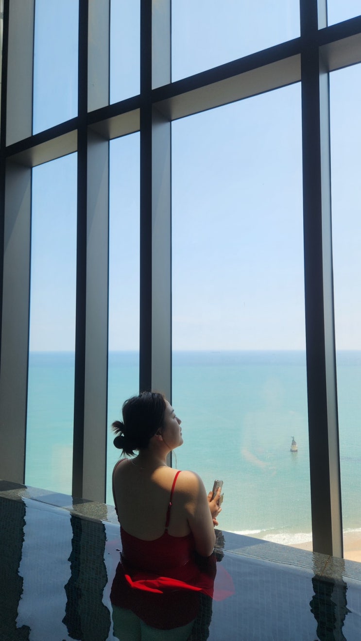  부산 해운대 가볼만한곳 인피니티풀이 너무 예쁜 빌리브패러그라프 해운대
