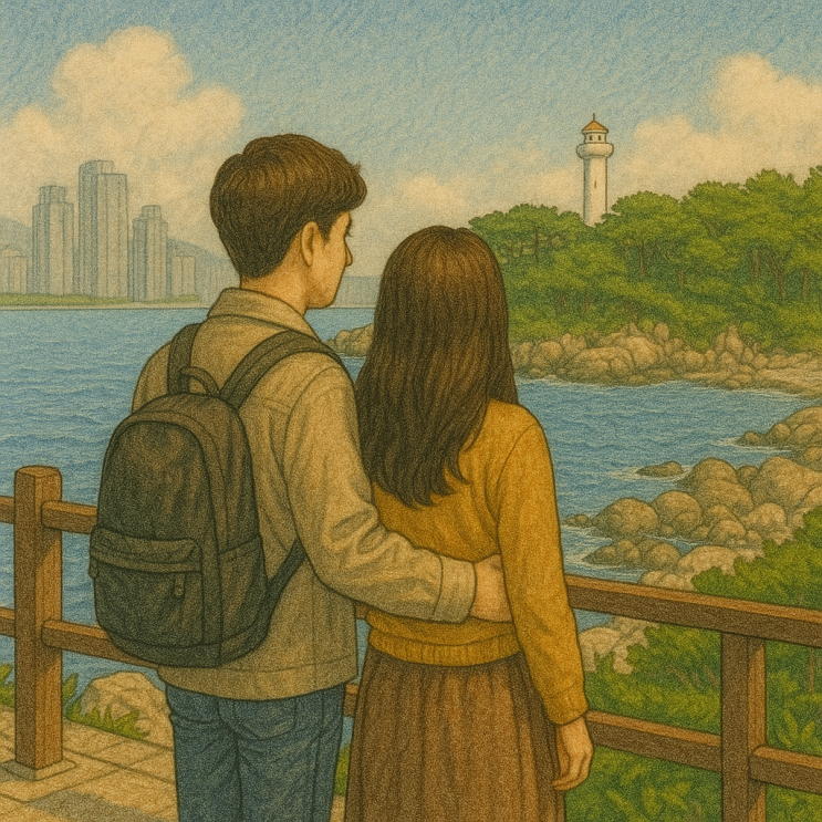  부산 소개팅 상대와 동백섬 여행도 함께해요 ㅣ 여행지에서 특별한 만남 Tour.com