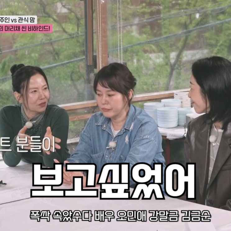 폭싹 속았수다 배우 오민애 강말금 <b>김금순</b> 최화정 김호영의... 