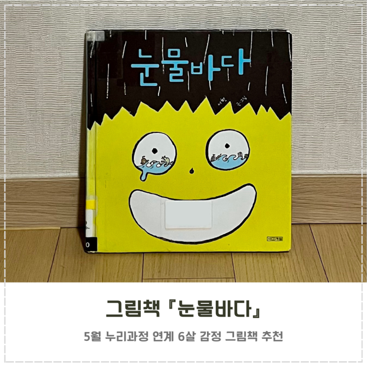  5월 누리과정 연계 감정 그림책 추천 『눈물바다』