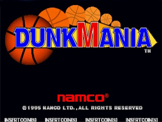 오락실 게임 기판 남코 덩크매니아 Namco Dunk Mania