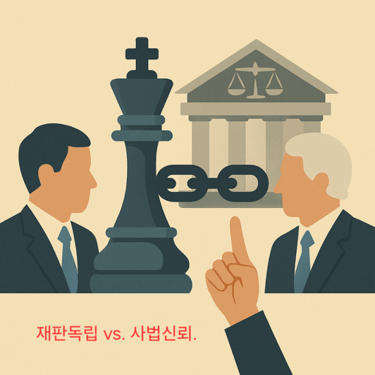 재판 <b>독립</b>? <b>사법</b>신뢰?(ft.<b>법관대표회의</b>)
