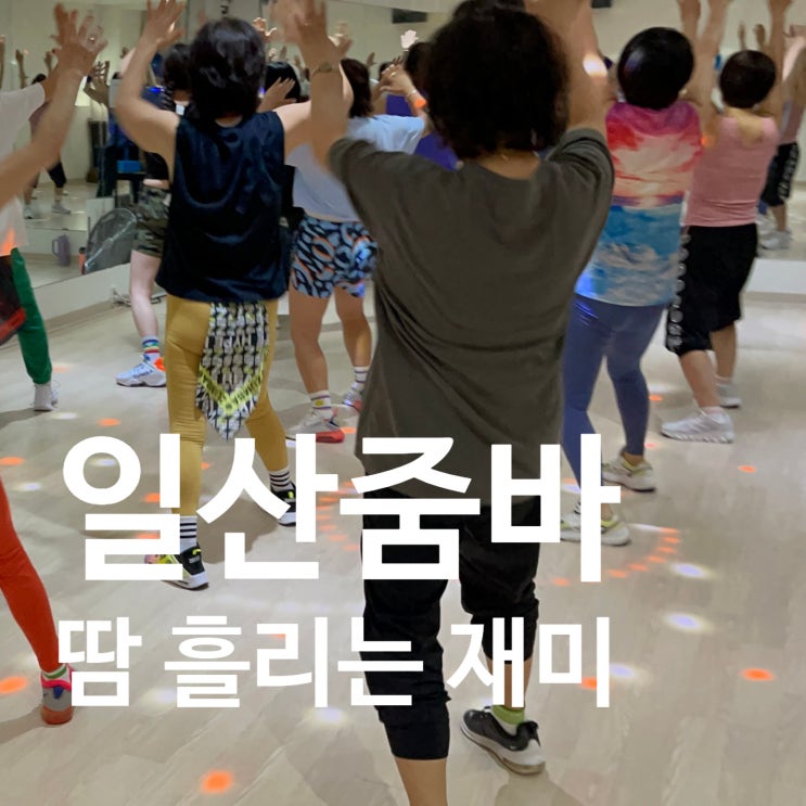  일산줌바 땀 흘리는 게 이리 재밌을 일?