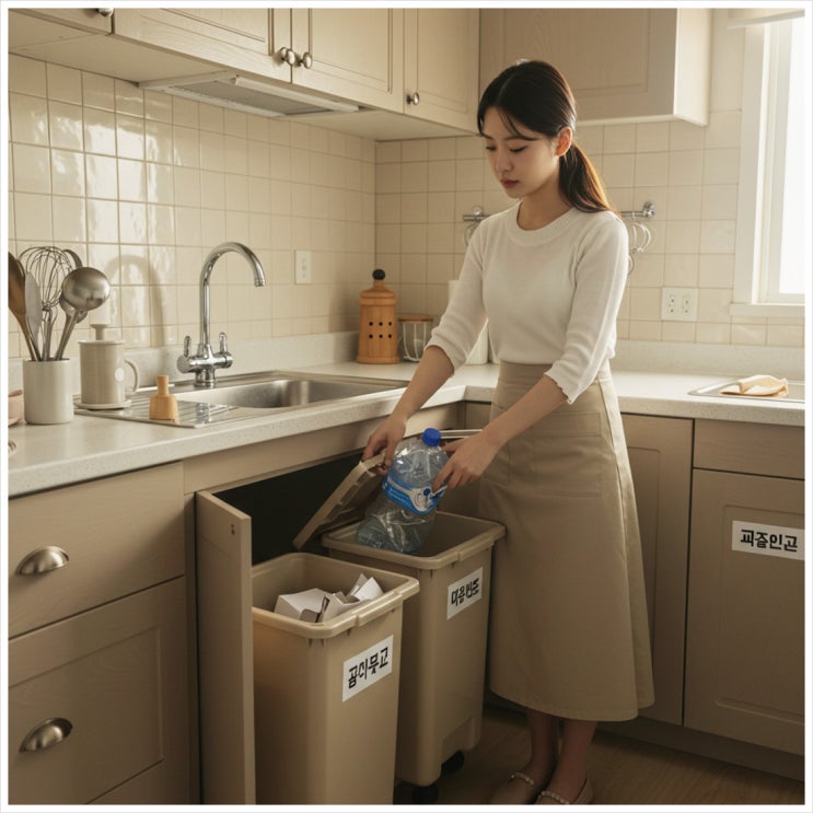  분리수거할 때 이거 잘못 넣으면 과태료 나옵니다