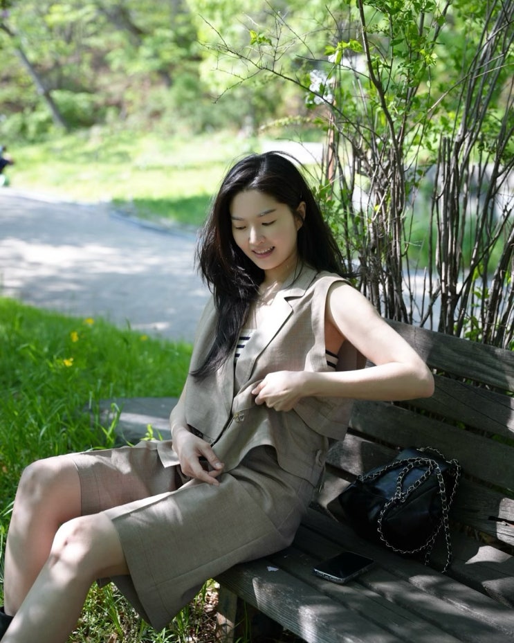  오늘처럼 더운날 오늘 뭐입지? 고민 싹 날리는 여성들의 선택으로 바로 올리비아로렌 여자 린넨 셋업 패션 w. 류이서