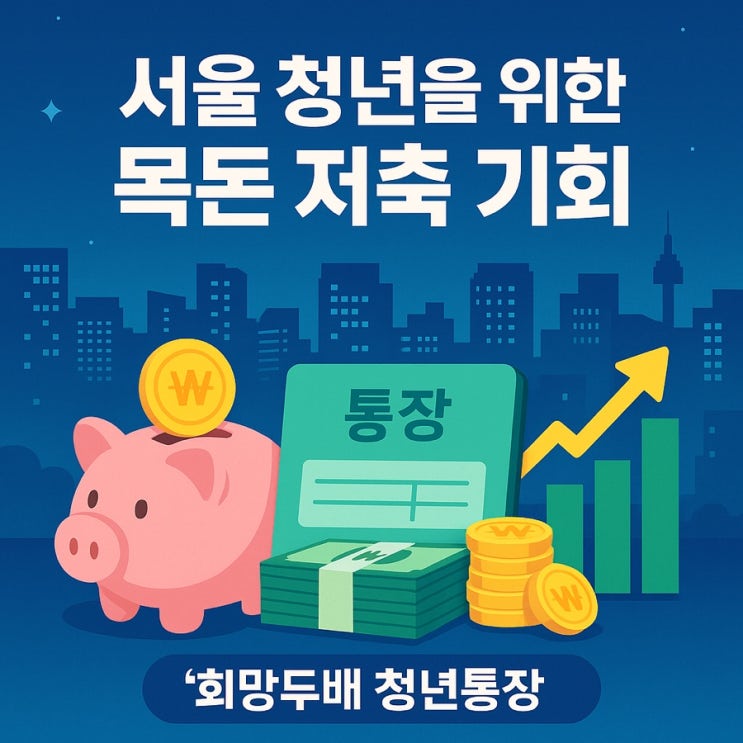  1080만원 받는 서울 통장?(희망두배 청년통장)