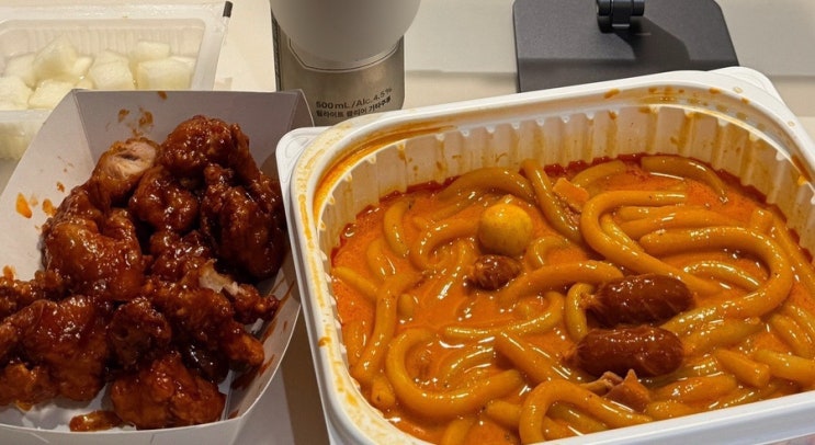  두정동떡볶이 배달맛집 모락로제떡볶이&닭강정