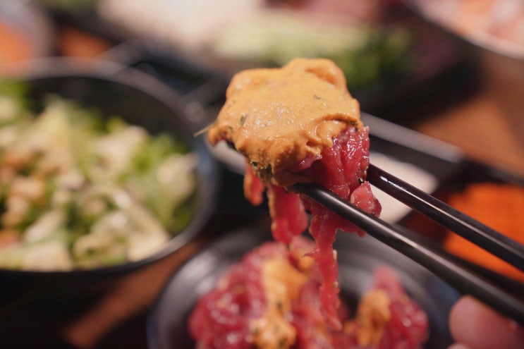  [맛집리뷰] 육회한연어 건대점, 신선한 재료로 만든 화양동맛집
