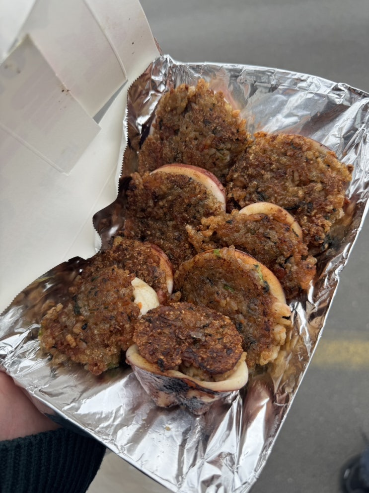  속초 맛집 중앙시장 똑이네튀김 누룽지 오징어순대 솔직 후기