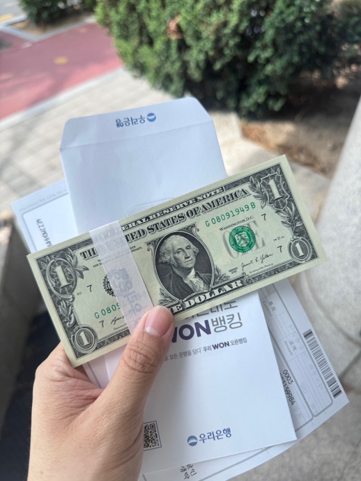  해외여행 준비 꿀팁 | 우리은행 환전주머니로 달러 환전하는 가장 쉬운 방법 (왕초보도 가능)