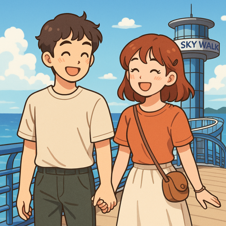  부산 송도 스카이파크에서 소개팅과 데이트 한번에! ㅣ 여행지에서 특별한 만남 Tour.com