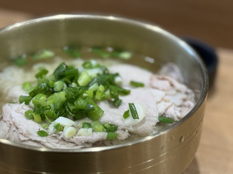  서현 국밥 맛집 추천 점심으로 딱 좋은 돼지곰탕 명백집 분당점(세번째 방문)