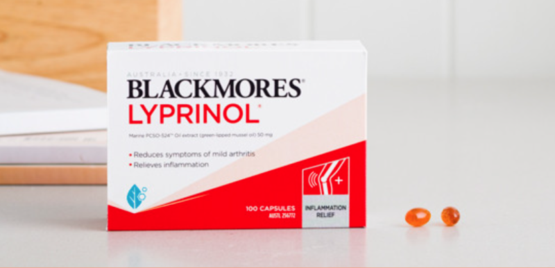 호주 블랙모어스 리프리놀 50mg 100정 (호주 초록 홍합) -  약사가 선택한 관절 영양제, 항염 효....