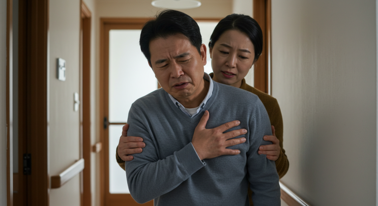  가슴뼈 골절, 통증 방치하면 위험합니다