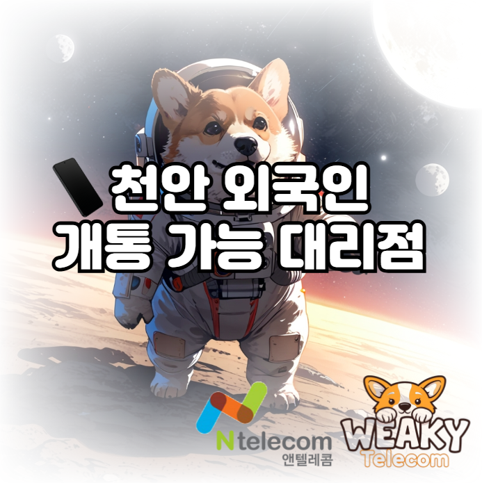  천안 외국인 개통 대리점 방문 예약으로 빠르게 진행해 보자!