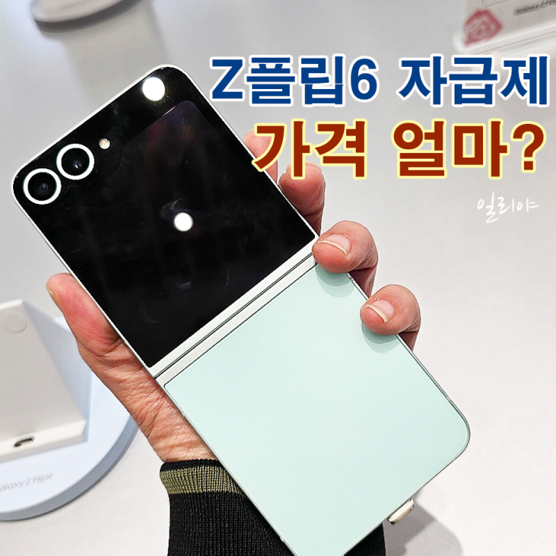 갤럭시Z플립6 자급제 가격 얼마? 출시일 언제? 지금 사도 될까?