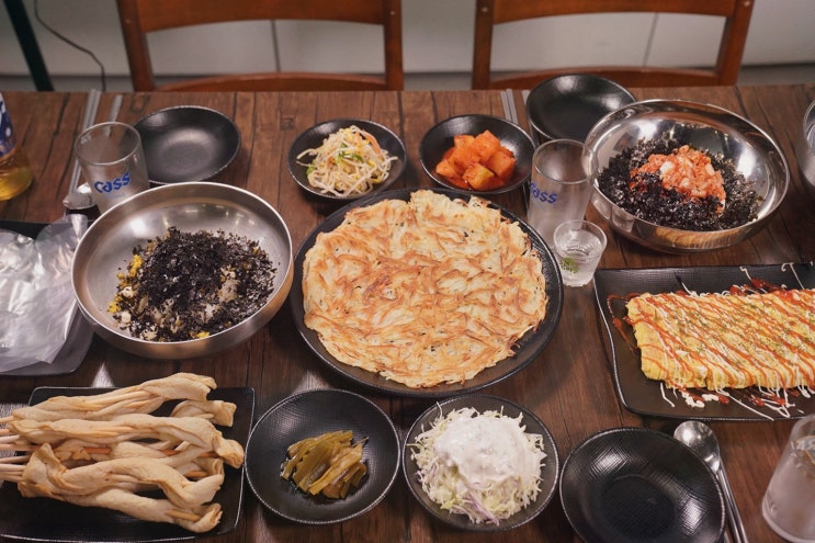  푸짐한 솥뚜껑닭볶음탕과 안양호계시장맛집, 통큰솥뚜껑닭볶음탕&두부생각 호계점