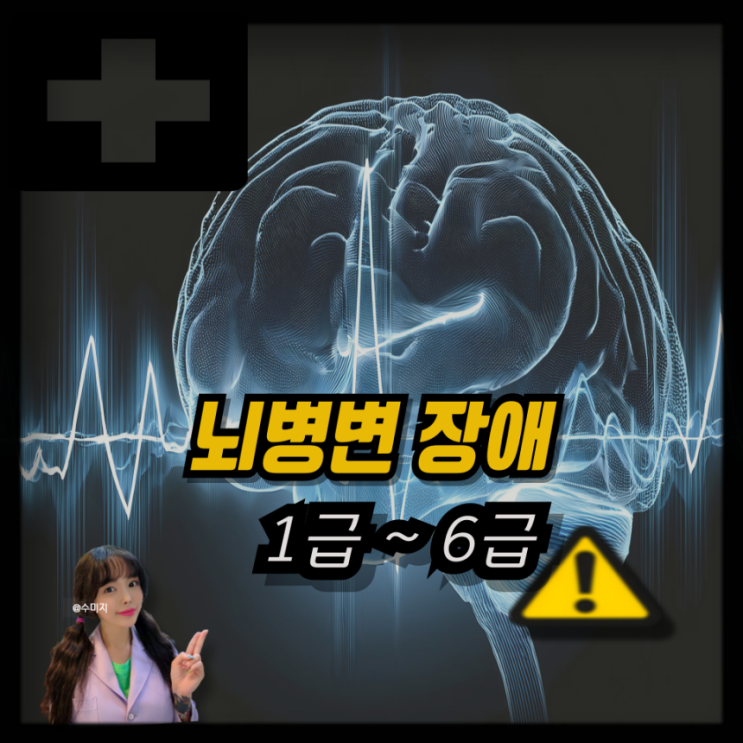  뇌병변 원인 증상, 1급~6급 뇌병변장애 등급
