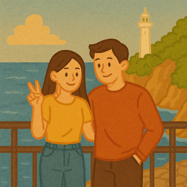  부산 태종대에서 여행하면서 소개팅하기 ㅣ 여행지에서 특별한 만남 Tour.com