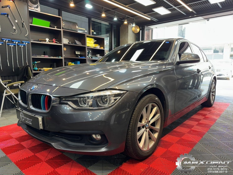  인천 BMW수리 – 320d 리어범퍼 복원 + 테일램프 교체 자차보험 사례