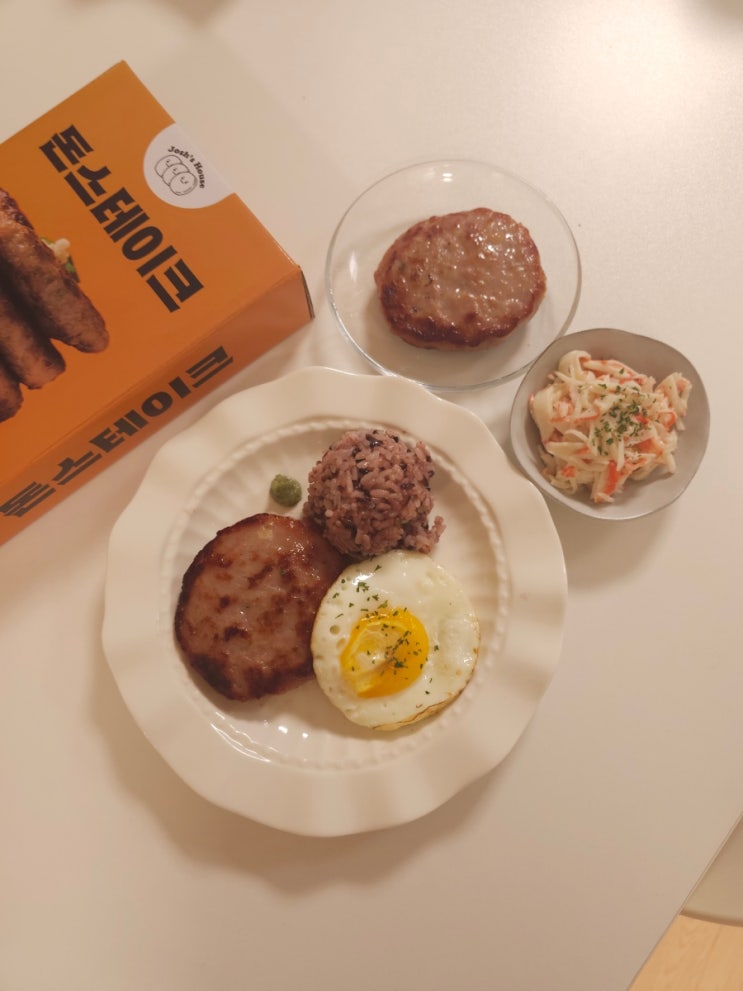  간단한 아침 반찬 추천! 조쉬하우스 한돈 돈스테이크 솔직 후기