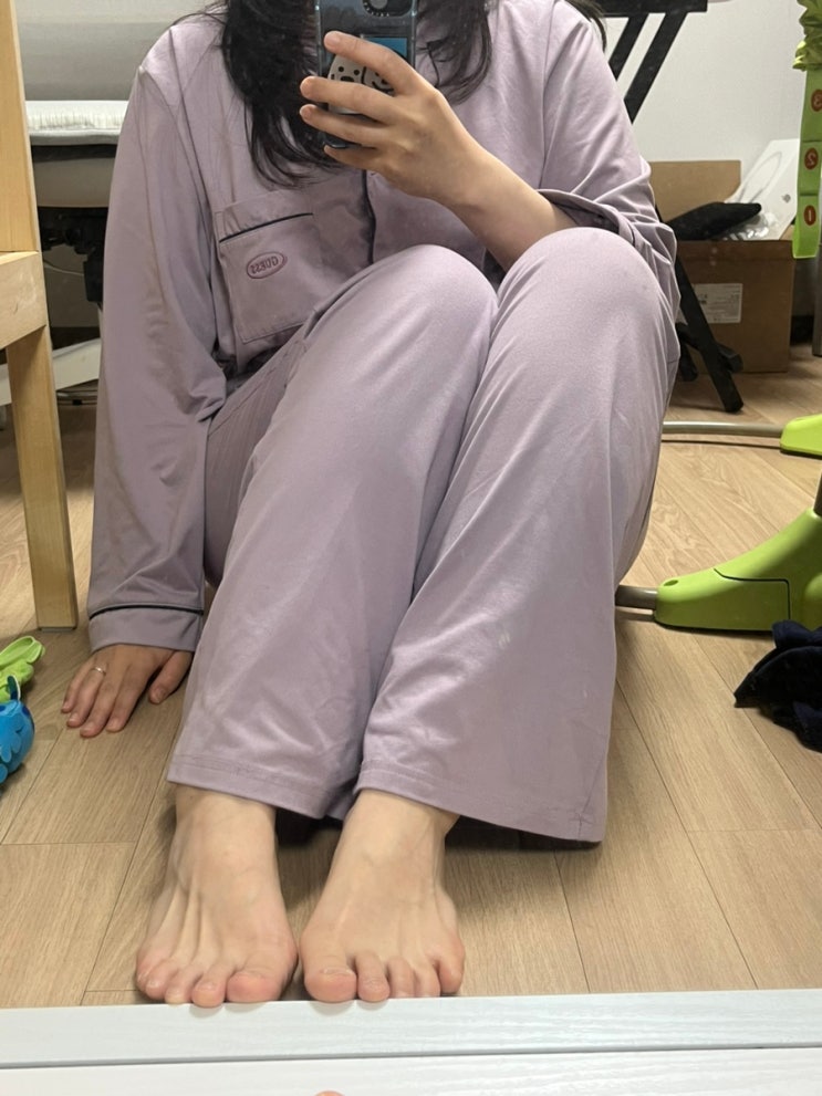  게스 잠옷 너무 편해서 자꾸 손이가요 여성 파자마 추천