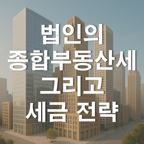  법인의 종합부동산세와 세금 전략