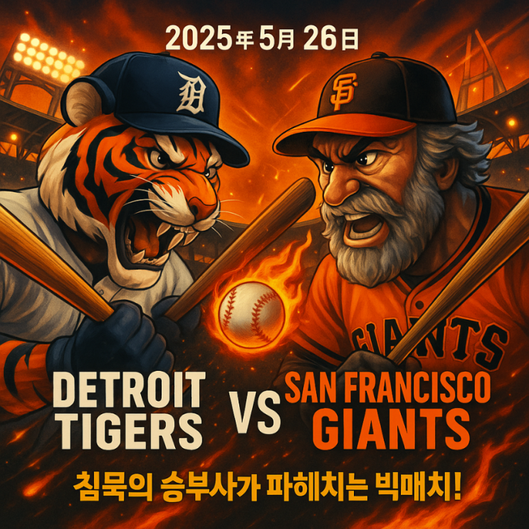 프리뷰: 디트로이트 타이거즈 vs <b>샌프란시스코</b> 자이언츠