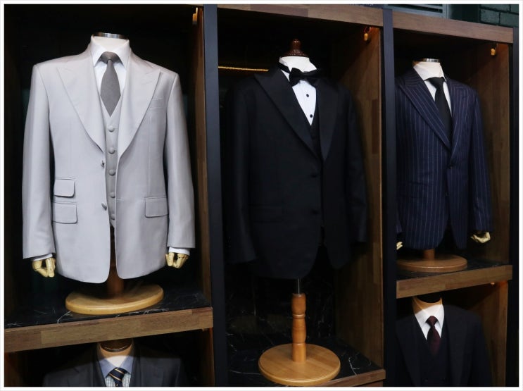  남자 정장 핏 살리는 테일러스 맞춤 계약함