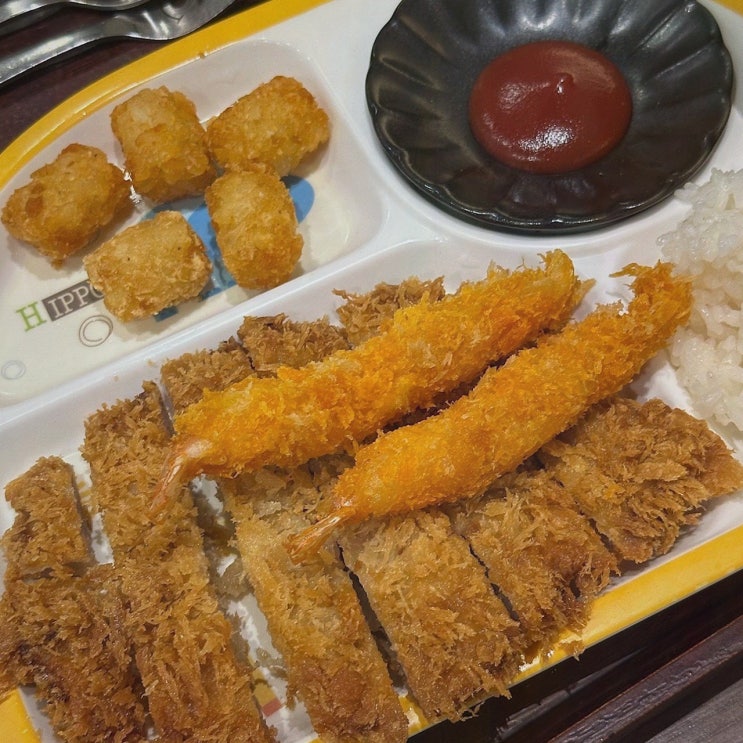  호시카츠 롯데몰 김포공항점에서 맛보는 일본식 정식 돈까스