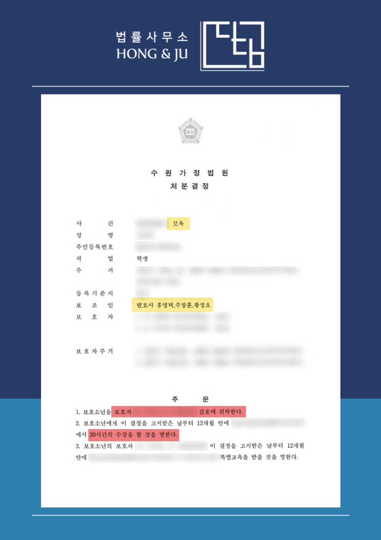  안산모욕죄변호사 2025년 해결사례 - 사이버모욕죄 '선처'
