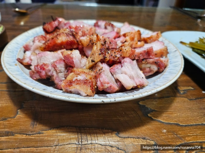 항아리훈제삼겹살 통삼겹훈제 통삼겹 바베큐 만들기