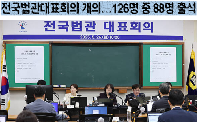 전국<b>법관대표회의</b>와 사법신뢰회복은 緣木求魚