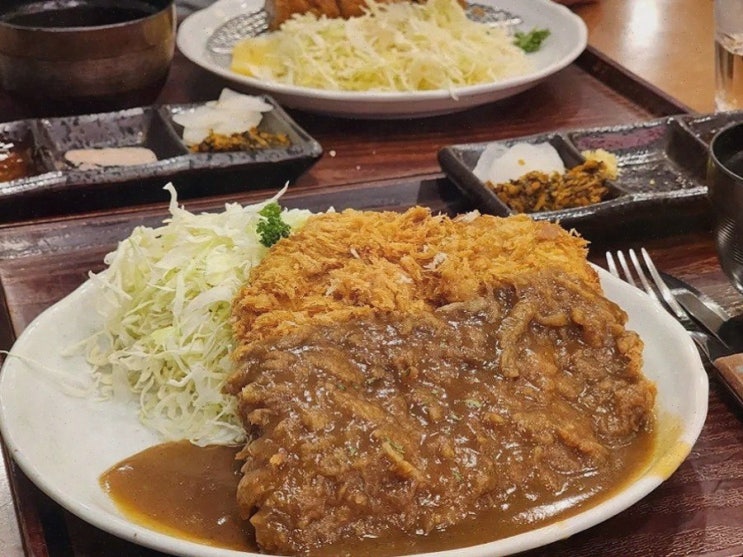  서울역 혼밥 추천, 바삭한 일본식 돈카츠의 호시카츠 서울역점