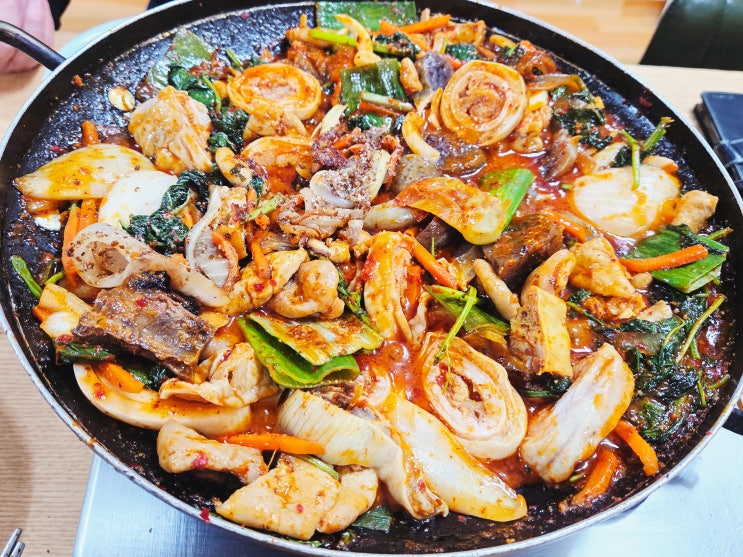  [인천 주안 노포맛집] 주안 순대국 곱창전골&볶음 맛집 "맛조은 곱창" (feat. 백곱창서비스 + 곱창볶음)