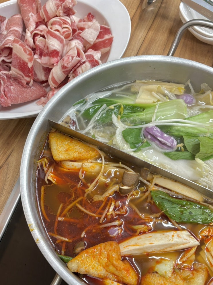  오로지무한리필훠궈 :: 금정역맛집 호계신사거리 가성비 좋은 안양훠궈