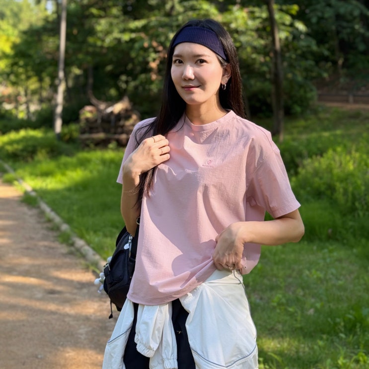  시원한 블랙야크 아이스프레쉬 여성 반팔티 기능성 냉감 쿨 티셔츠
