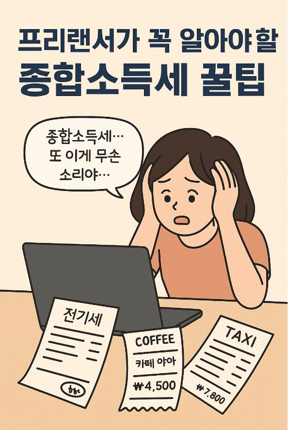  프리랜서 종합소득세 신고 전, 꼭 알아야 할 실전 꿀팁 3가지