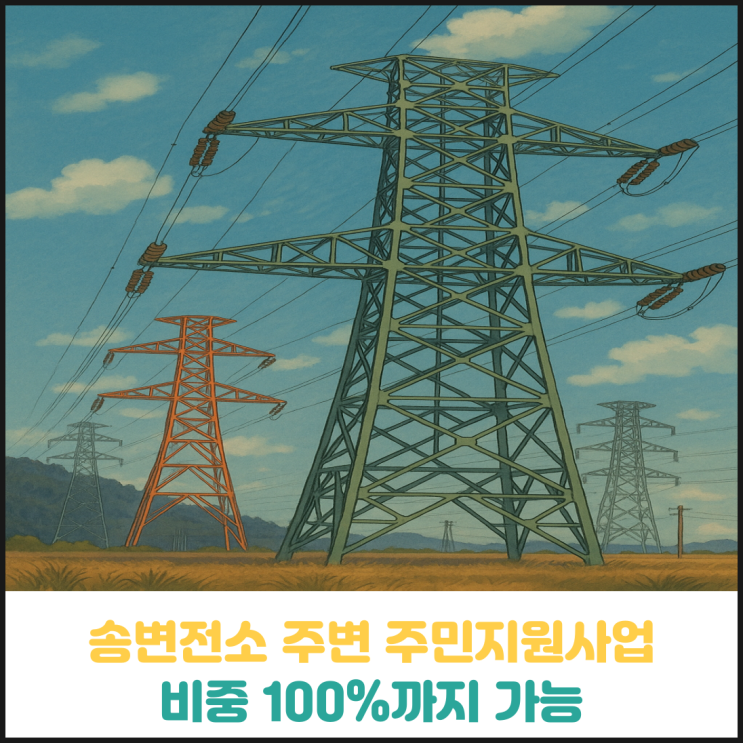 송변전소 주변 주민지원사업 비율 변경 가능 송변전소 주변 주민지원사업 비율 변경 가능