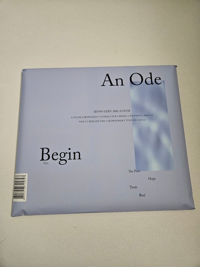 세븐틴 앨범깡 정규3집 An Ode Begin 버전 일반반 독: fear 언오드 독 let me hear you say 앨범깡 개인 ....