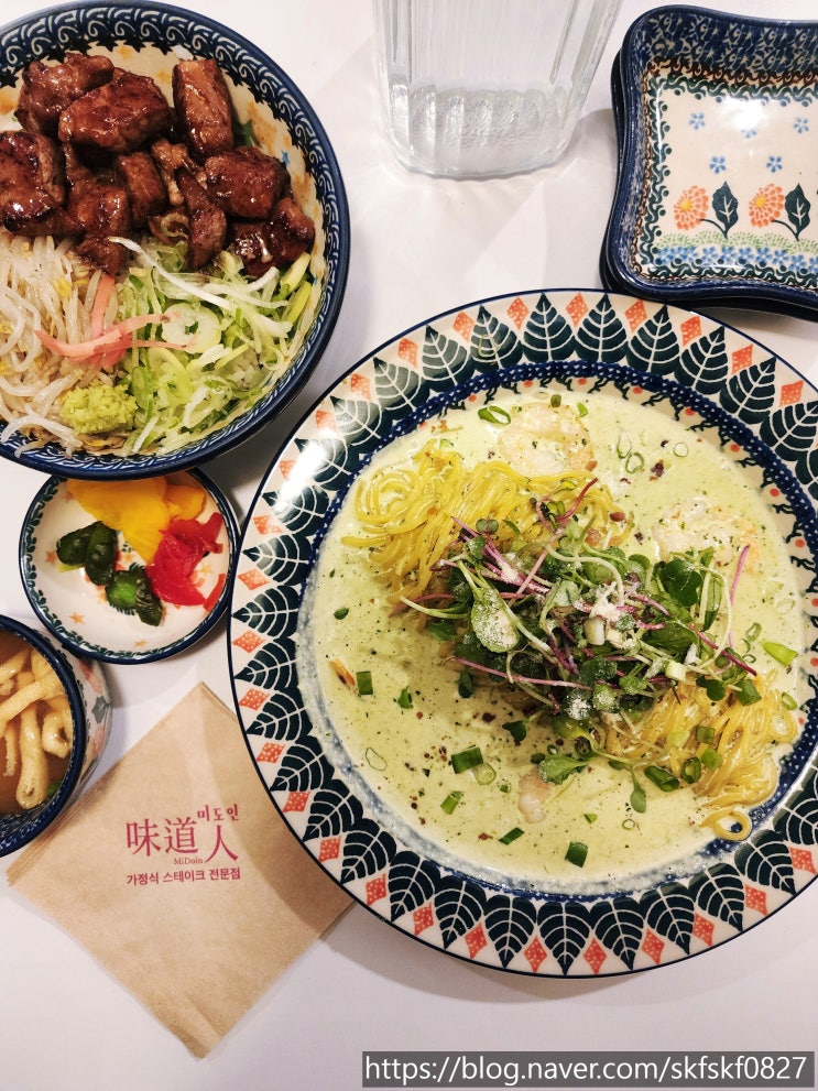  [천안 불당동 맛집] 바질크림새우생면파스타가 맛있는 점심 맛집 미도인 천안불당