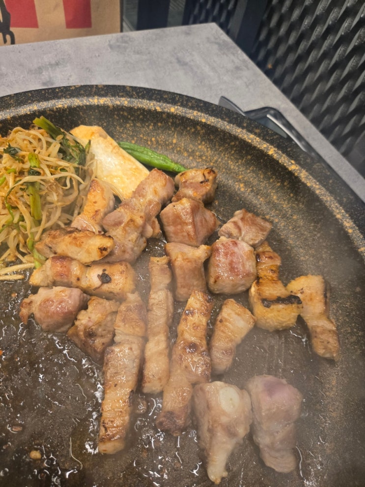  쌍문역 맛집 [꿀고기집]에서 배부르게 먹고 온 후기