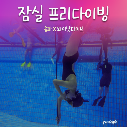  물개 친구 프리다이빙 입문시키기! (ft. 와이낫다이브)