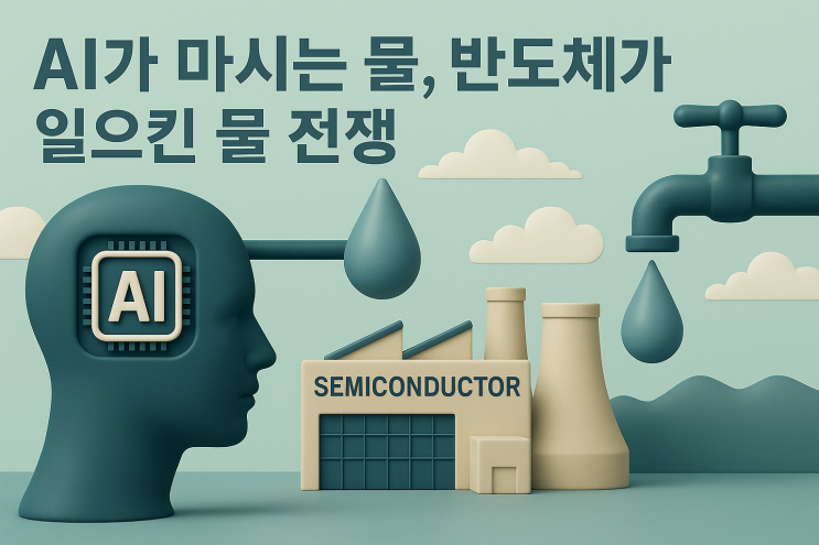  AI가 마시는 물, 반도체가 일으킨 물 전쟁