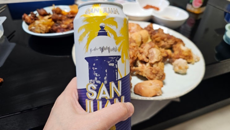  신상맥주 리뷰: 이마트에브리데이발포주 ‘산 후안’ – 여름에 마시기 딱 좋은 가성비 신상 발포주