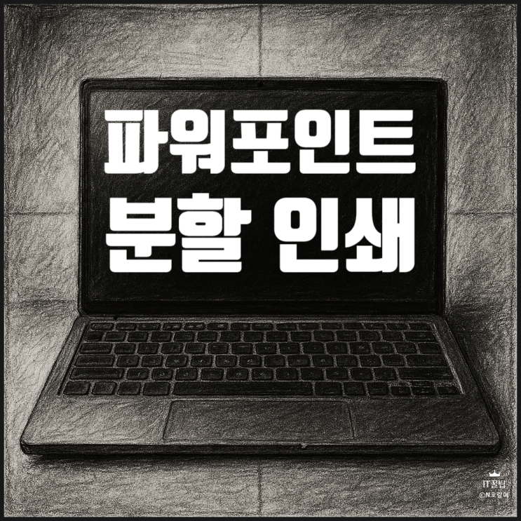 피피티 분할 인쇄 방법 간단 정리 피피티 분할 인쇄 방법 간단 정리