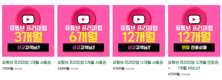 월 3천원대 유튜브프리미엄 유튜브우회 지튜브 월 3천원대 유튜브프리미엄 유튜브우회 지튜브
