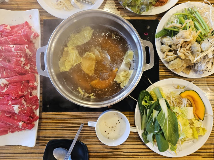  광교 아브뉴프랑 맛집 광교 샤브샤브