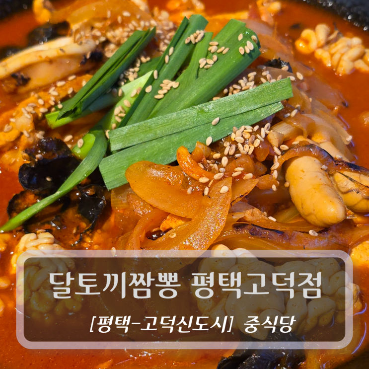  평택 고덕맛집 :: 달토끼짬뽕 평택고덕점 - 알짬뽕 후기